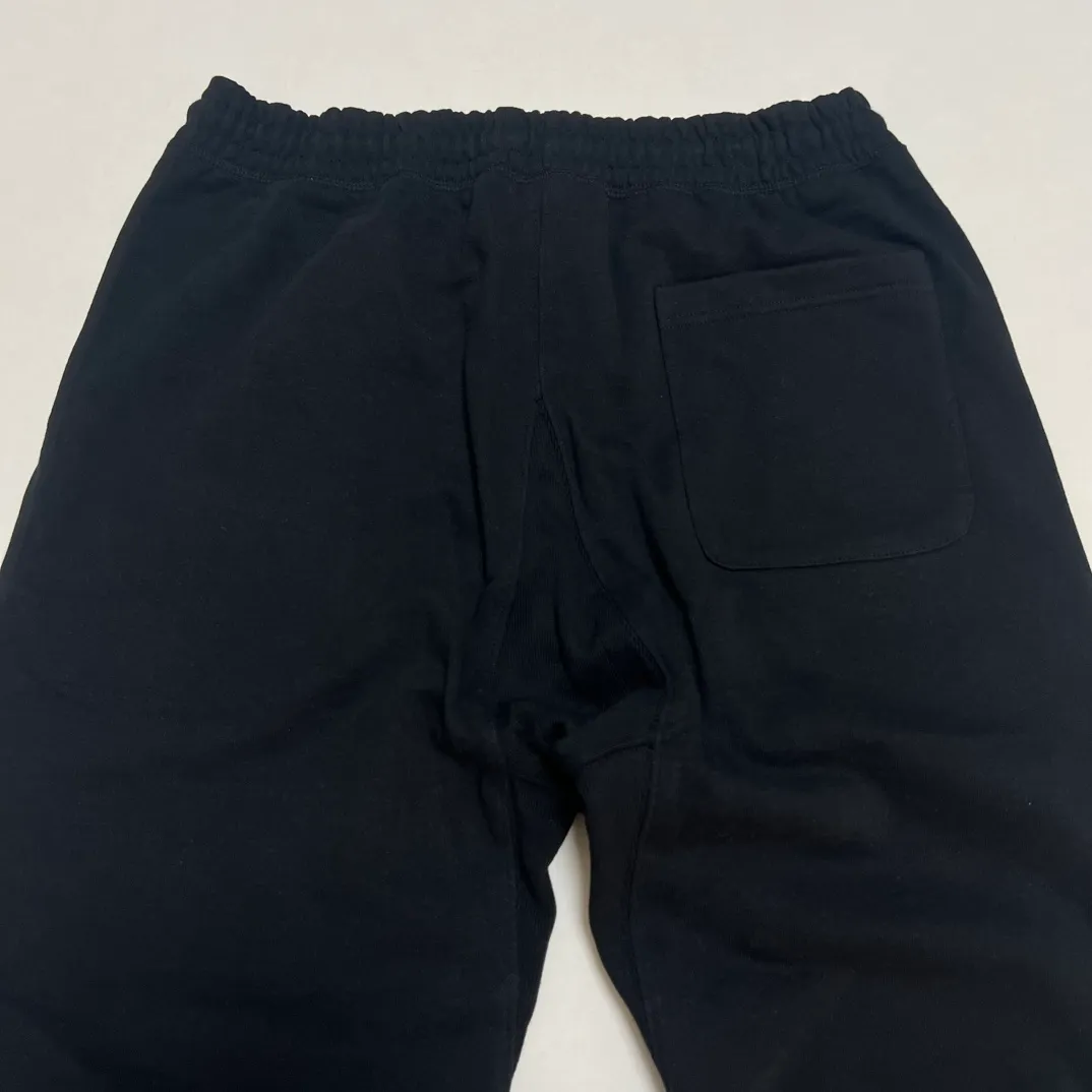 SAINT MICHAEL ARCH SAINT SET PANTS/BLACK The latest SAINT LOGO sweatpants, washed black/gray gray S-XL, custom woven and dyed, black surface and gray bottom fabric, same as the original version, original level straight cracking pulp, original cut and loose fit